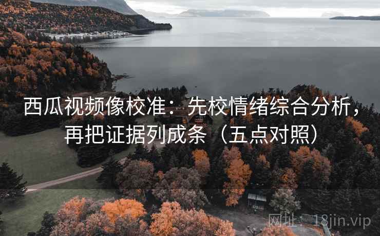 西瓜视频像校准：先校情绪综合分析，再把证据列成条（五点对照）