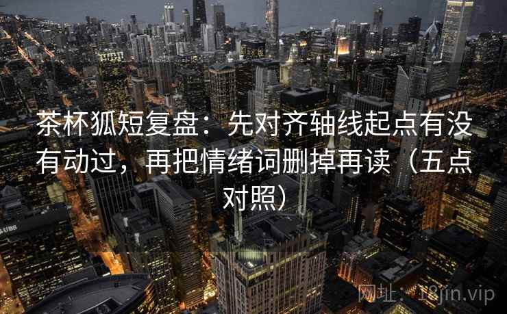 茶杯狐短复盘:先对齐轴线起点有没有动过,再把情绪词删掉再读(五点对照)