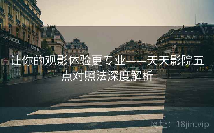 让你的观影体验更专业——天天影院五点对照法深度解析