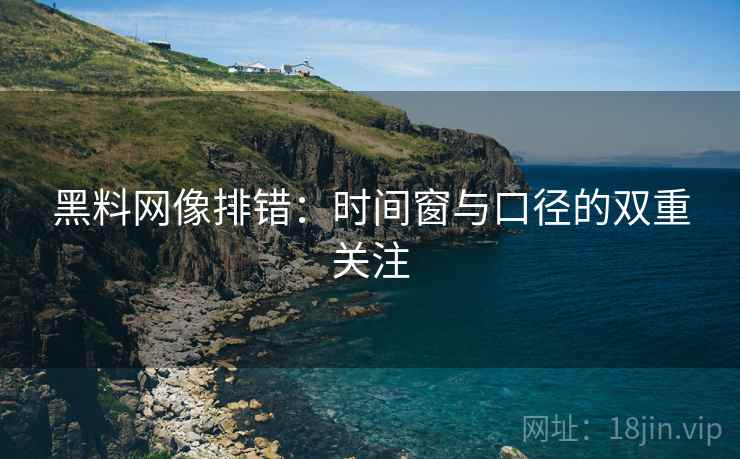 黑料网像排错:时间窗与口径的双重关注
